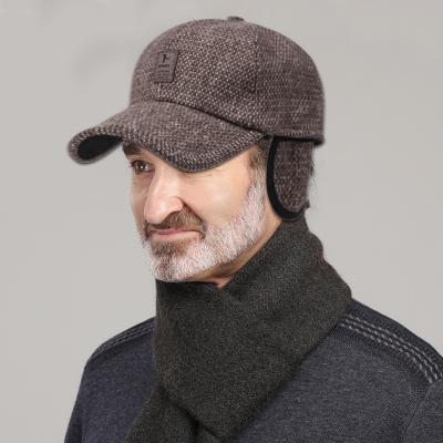 China COMMON wholesale high quality foldable warm baseball cap ear protection hat for sale