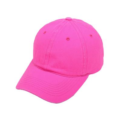 China COMMON designer bright colorful baseball cap for women sun protection curved gutters fashion sports outdoor hat for sale