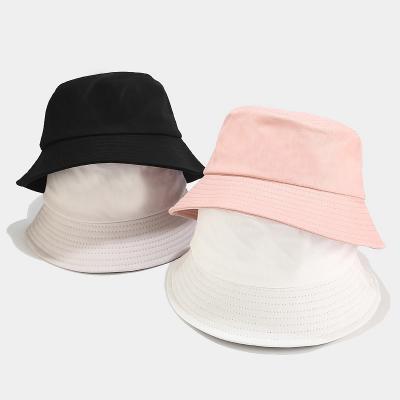 China Summer Fishermans Bucket Hat Custom Made Bulk Empty Simple Fashionable Casual Cotton Bucket Hat Unisex for sale