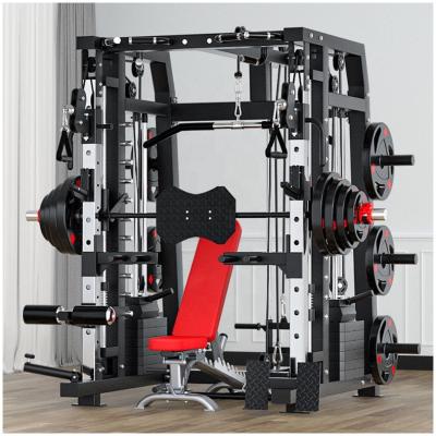 China Home Fitness Commercial Full Multifunction Gantry Set Training Equipment Machine Mies Use Bench Press Squat Combination for sale