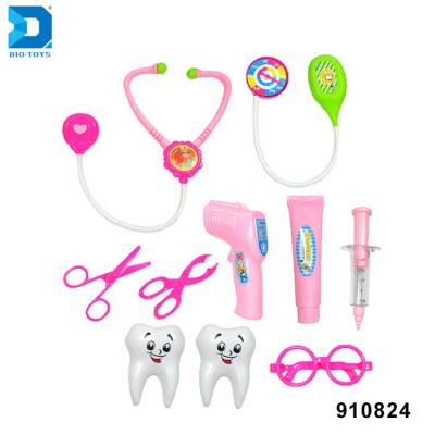 China Eco-friendly Material Plastic Dentist Playset Simulation Doctor Toys For Kids for sale