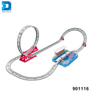 China Eco-friendly Game Material Set Assembly Electronic Train Track Toys For Sale for sale