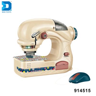 China Kids Sewing Machine Home Appliance Environmental Friendly Preschool Toys with Lights for sale