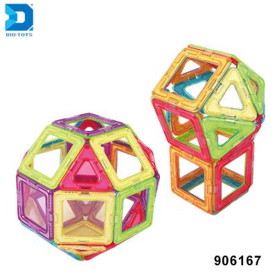 China Children Intelligence Kids Playing Plastic Toys Blocks 3d Magnetic Building for sale