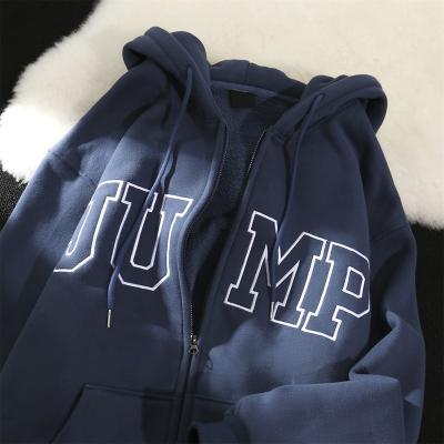 China Anti-Wrinkle Cotton Men Gym Hoodies Zipper Hoodie, Pullover Full Face Zipper Up Hoodie, Wholesale Custom Print Blank Zipper Full Up Hoodie for sale