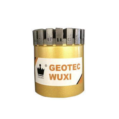 China energy & Geotec Wuxi nq HQ diamond nx impregranted core bit mining for hard rock geological mining for sale