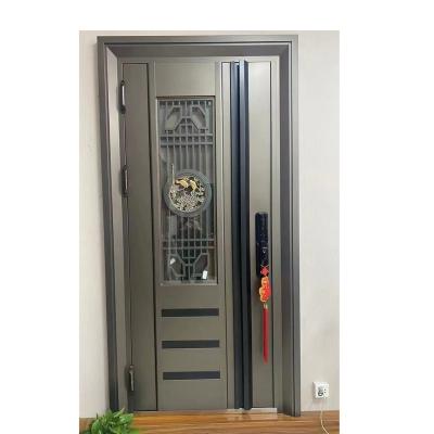 China China Factory Anti-theft Exterior Security Double-Layer Steel Door With Security Steel Doors For Home for sale