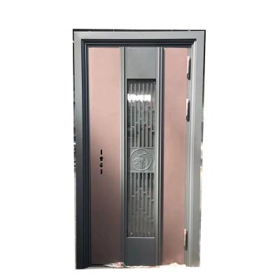 China Factory Anti Theft Security China Villa Entrance Luxury Iron Stainless Steel Door for sale