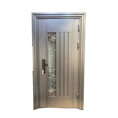 China Manufacturer Customized Entrance Security Doors Anti Theft Anti Theft Room Safe Home Security Steel Door For Houses for sale