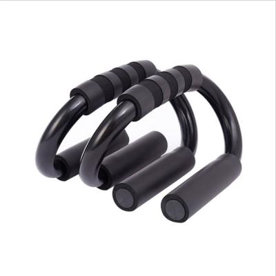 China 2pcs Comfortable Lift Up Bar Racks Handle Hand Sponge Grip Barbell Gym Muscle Training Body Chest Fitness Tools for sale