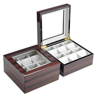 China Watch box for 24 watches, watch winder mechanism, apple watch case rainbow for sale