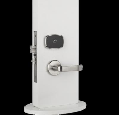 China Hotel apartments office SUS 304 stainless steel rfid door lock system M1card lock hotel security home door lock for seaside for sale