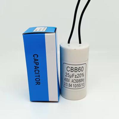 China Air conditioner compressor cd60 250uf 250V motor starting capacitor for sale