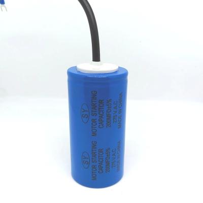 China Air conditioner compressor cd60 250uf 250V motor starting capacitor for sale