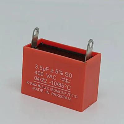 China CBB61 Fan Start Capacitor 3.5UF/4.5UF 450V Motor Start Capacitor for sale