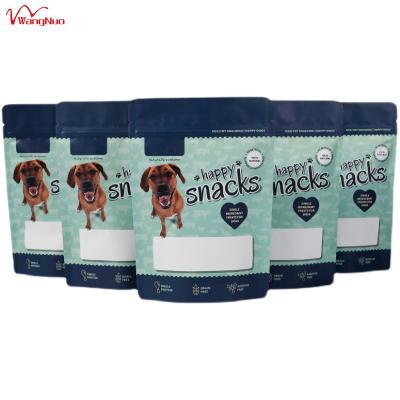 China Biodegradable Custom Printed Stand Up Doypack Ziplock Eco Friendly Paper Compostable Bag For Dog Food Packaging for sale