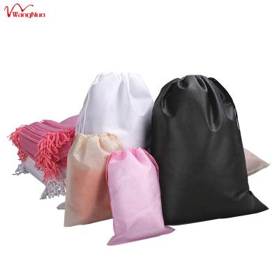 China High Quality Wholesale Cheaper Price Eco-friendly Promotional Drawstring Recyclable Shopping Non Woven Bag for sale