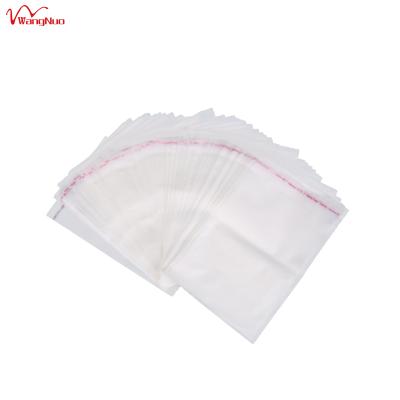 China Recyclable Custom Matte PE Plain Bags Plastic White Shirt Clothes Packing Self Adhesive Poly Bag for sale