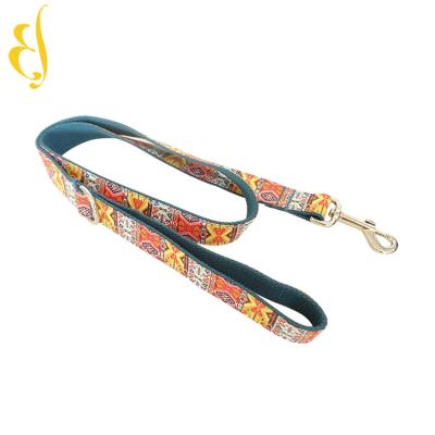 China Viable Colorful Comfy Fabric Dog Leash for sale