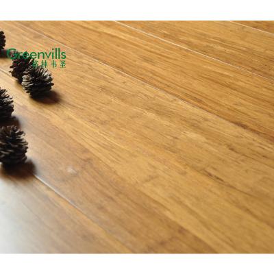 China Modern high density strand woven bamboo flooring factory wholesale cheap price carbonized solid bamboo flooring for sale