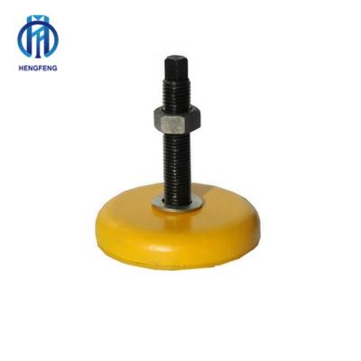 China Rubber and cast iron cnc machine tool vibration support/circular machine tool vibration damping pad iron for sale