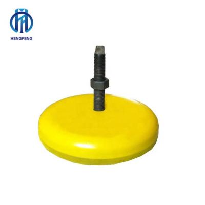 China Rubber And Cast Iron Leveling Pad Adjustable Iron Leveling Mount for sale