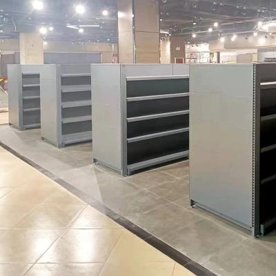 China Customized Double Sided Gondola Supermarket Shelving Shelf Display Supermarket Retail Shelves for sale