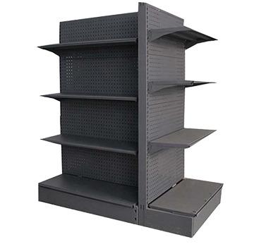 China Store Retail Single Sided Customizable Display Racks Stores Supermarket Shelves Gondola Supermarket Shelf for sale