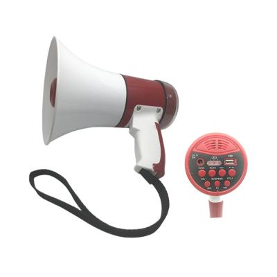 China No Amazon 20w Handheld Megaphone With Strap Loud Speaker Cheerleading Horn Hailer for sale