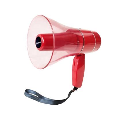 China No Portable Hot Selling ABS Plastic Megaphone With Foldable Handle Easy To Carry 5inch 25watt Megaphone Speaker for sale