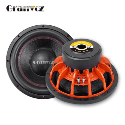 China 1200W aluminum frame120OZ magnet 3Inch BAVC 12inch car subwoofer aluminum speaker for sale