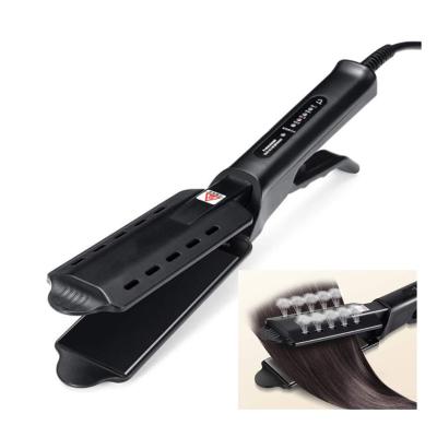 China Braysle Outdoor Hair Flat Iron Straightener 60W Nano 1.77 Inch Wide Fast PTC Heat 4 Level Adjustable Temperatures For Dry Wet Hair for sale