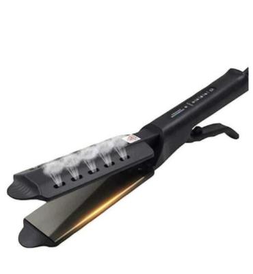 China Braysle Flat Iron 60W Nano 1.77 Inch PTC 4 Temperature Hair Salon Outdoor Level Adjustable Professional Titanium Steam Nano for sale