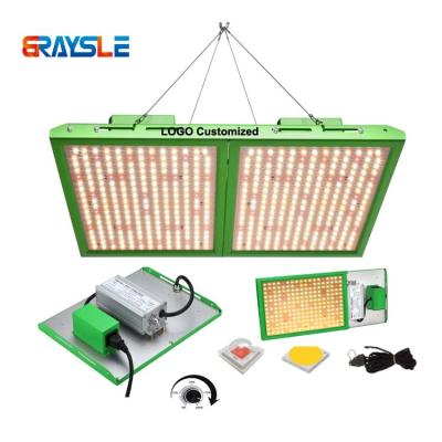 China Seed Starting Braysle 2000W LM281B IR Dimmable UV Daisy Chain Hydroponic Quantum Led Panel Grow Light For Hobbyist Growing for sale