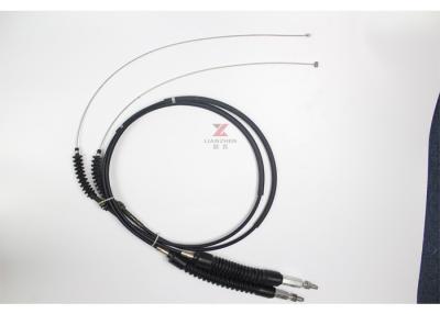 China Double Cables Excavator Throttle Cable / Wearable Kato Spare Parts HD700 for sale