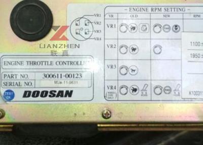 China 300611-00123 Engine Throttle Controller Throttle Board for DH220-5 DOOSAN Excavator Parts for sale