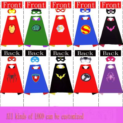 China Cosplay Superhero Children's Capes Cartoon Halloween Role Playing Costumes Show Stage Costumes for sale