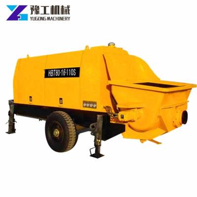 China Construction concrete pump delviery electric concrete pump construction machine for sale