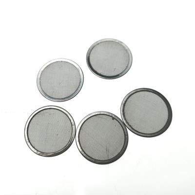 China Plain / Twill / Dutch Weave Stainless Steel Wire Mesh Screen Filter Disc for sale