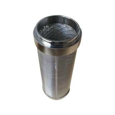 China Plain / Twill / Dutch Weave Auto Spare Parts Stainless Steel Double Layer Filter Cartridge for sale