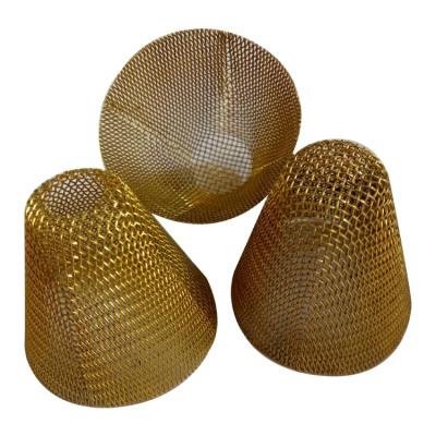 China High Filtering Precision Customize Stainless Steel Sheet Metal Stamping Cone Filter Mesh for sale