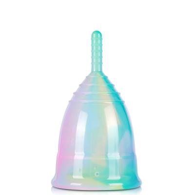 China 100% Medical Silicone Wholesale Customized 100% Medical Silicone Organic Menstrual Cup for sale