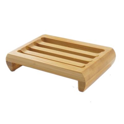 China Healthy Handmade Bath Accessories Bathroom Natural Bamboo Soap Holder Dish for sale