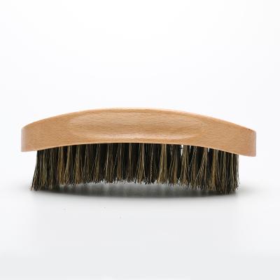 China Professional Wholesale Custom Logo Oval Shape Animal Hair Shaving Brush Custom Brush Bristle For Home Use for sale