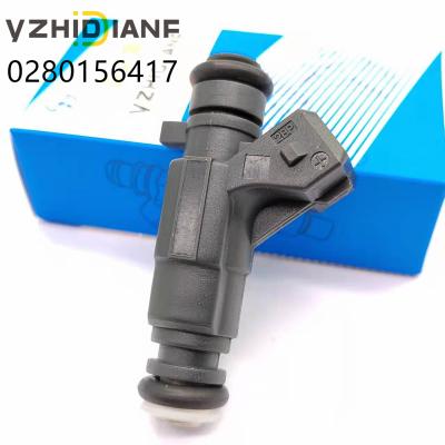 China High Quality Car Part 4 PCS Fuel Injectors Petrol Nozzles 0280156417 For Chana Alsvin DFM Vans DFSK Dongfeng Min sokon for sale