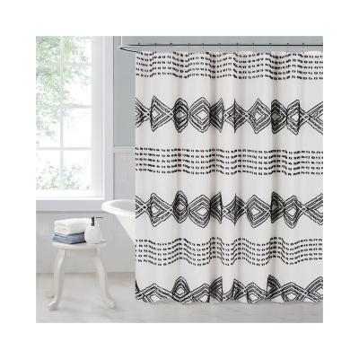 China Hot Selling Viable Staple Jacquard Bathroom Curtain Plus Unique Shower Curtains OWENIE Wholesale Fabric Shower Curtain For Bathroom for sale