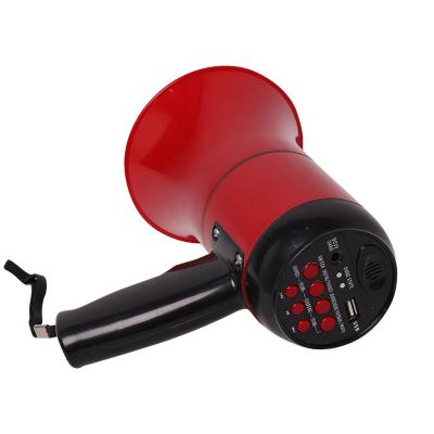 China Gongxiang528U brand megaphone USB portable rechargeable handheld propaganda speaker no recording lithium battery horn for sale