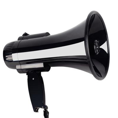 China Portable Rechargeable High Fidelity Blue Video Recording Alarm Tooth Police Handheld Megaphone With Camera for sale