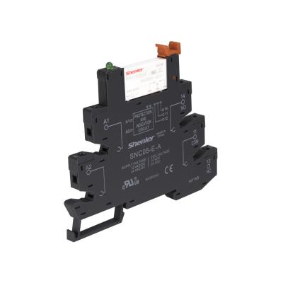 China Shenler Interface Relay Module RSS113024+SNC05-E-A 6A 1 Pole 24VDC Relay Sealed Assembly Relay Manufacturer Slim Power Electromagnetic vsr for sale