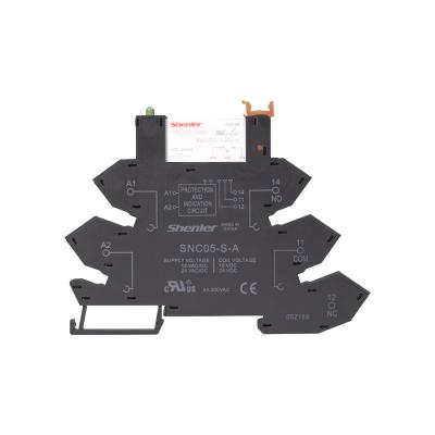 China Shenler RSS113012+SNC-S-A 5-24 Allen Factory Supply 110vdc 10a Direct Interface Relay Relay Industry 24v 50hz 8pins Sealed Slim Power Supply Module for sale